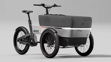 Transportør Sykkel Bike e-Cargo i Brussel Belgia